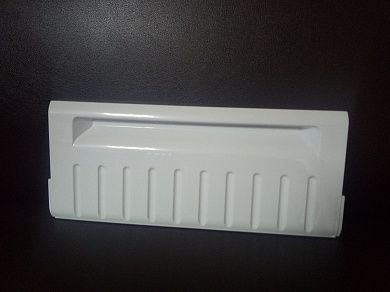 Панель для холодильника Индезит / Indesit   откидная, широкая, белая (45x19.5 см) C00856007 